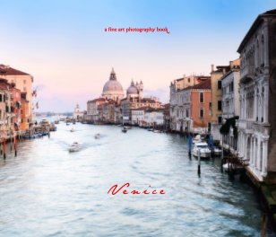 Venice - a fine art photograhy book - standard size book cover