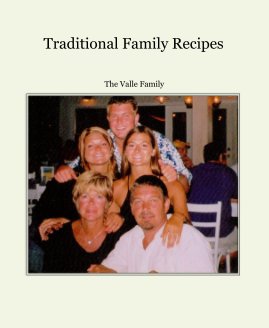 Traditional Family Recipes book cover