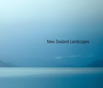 New Zealand Landscapes book cover