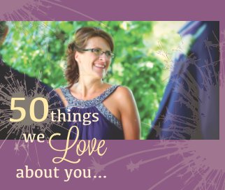 50 Things we Love about You book cover
