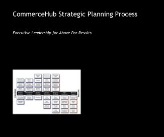 CommerceHub Strategic Planning Process book cover
