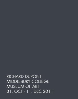 Richard Dupont Middlebury College Museum of Art book cover