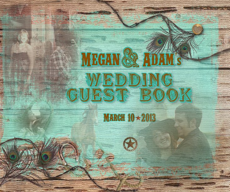 View Megan & Adam's Wedding Guest Book by Nellie Jennings