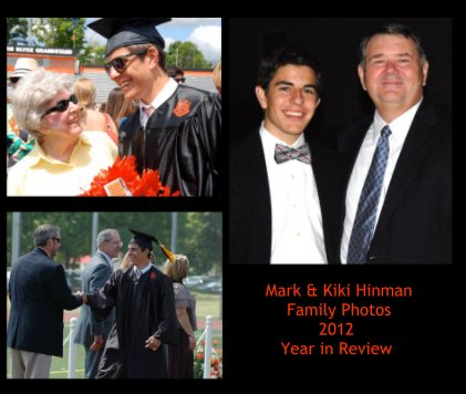 Mark & Kiki Hinman Family Photos 2012 Year in Review book cover