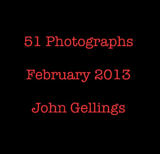 View February 2013 by John Gellings