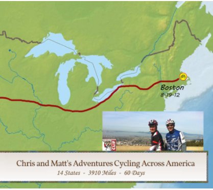 Chris & Matt Cycle Across America book cover