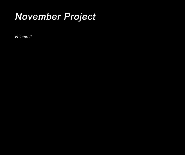 Ver November Project por cgerstheimer