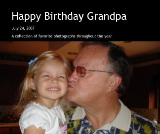 Happy Birthday Grandpa book cover