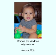 Roman Jon Andone

Baby's First Year book cover