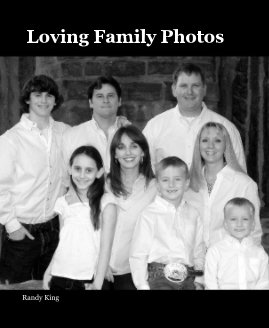 Loving Family Photos book cover