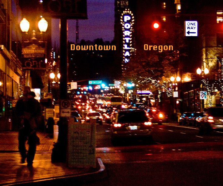 Ver Downtown Portland Oregon por Sheryll K Byrne