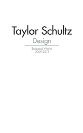 Taylor Schultz Design Mini book cover
