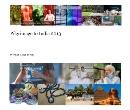 Pilgrimage to India 2013 book cover
