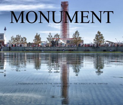 Monument book cover