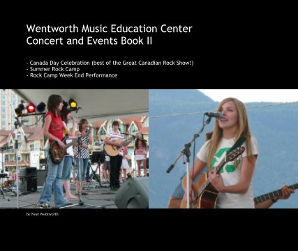 Wentworth Music Education Center 
Concert and Events Book II book cover