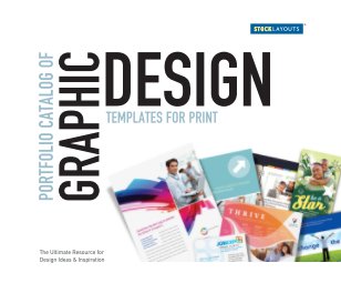 StockLayouts Portfolio Catalog of Graphic Design Templates book cover