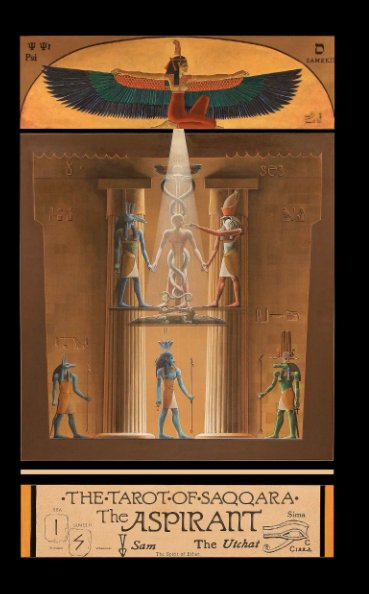 View Tarot Of Saqqara (SoftCover) by Donald G. Beaman