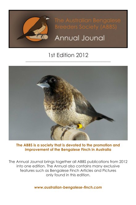 View ABBS Annual Journal 2012 by ABBS