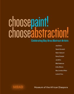 choose paint! choose abstraction! book cover