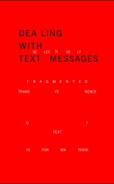 Dealing with text messages book cover