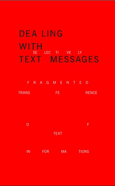 View Dealing with text messages by Gabriela Baka