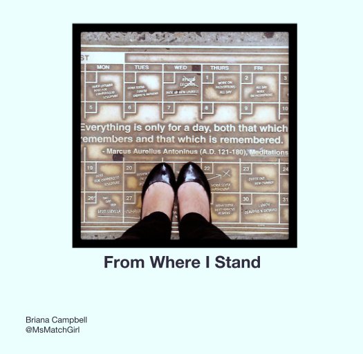 View From Where I Stand by Briana Campbell
@MsMatchGirl