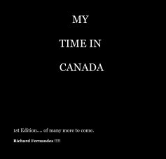 MY TIME IN CANADA book cover