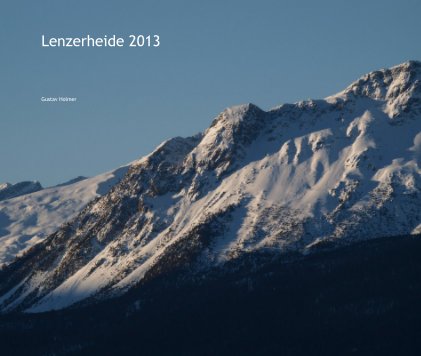 Lenzerheide 2013 book cover