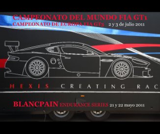 BLANCPAIN - CAMPEONATO FIA GT1 2011 book cover