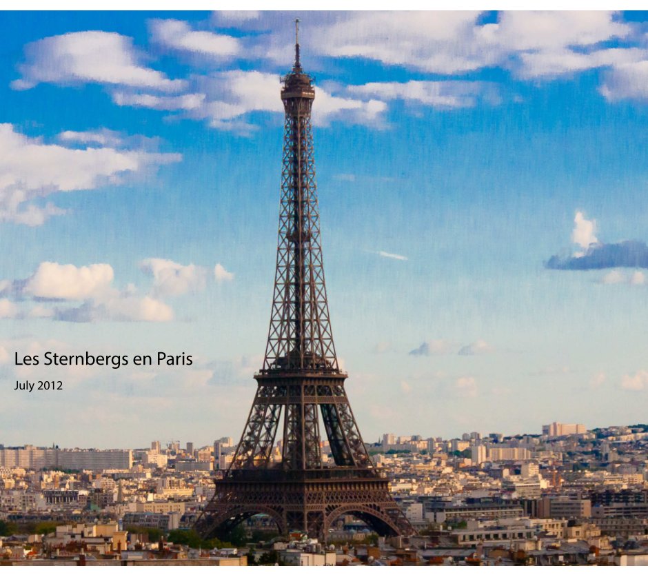 View Les Sternbergs en Paris by Rich Sternberg