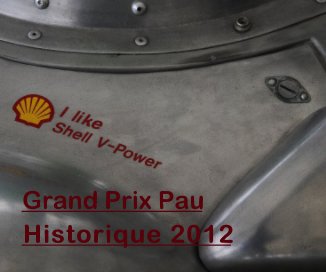 Grand Prix de Pau Historique 2012 book cover