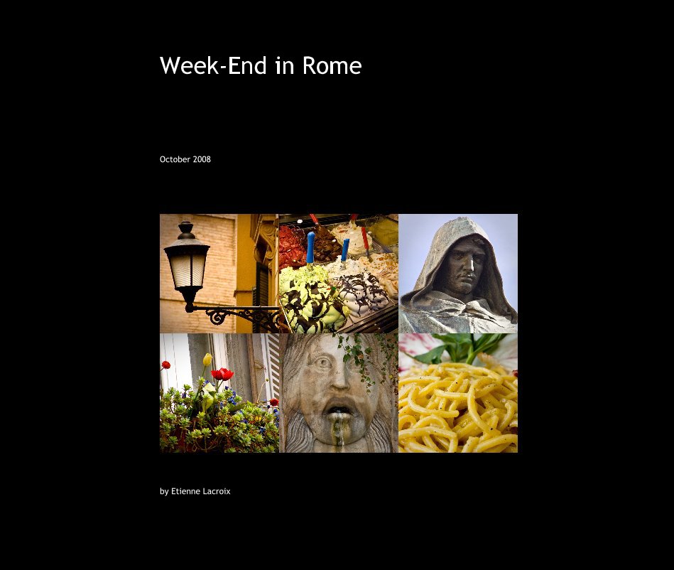 Ver Week-End in Rome por Etienne Lacroix