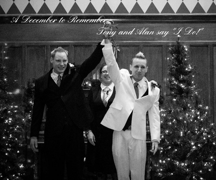 View A December to Remember Tony and Alan say "I Do!" by Elaine Turso Photography