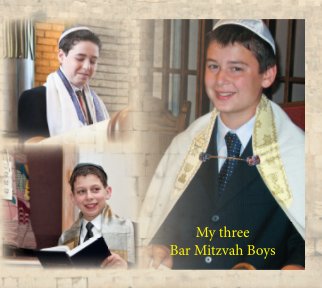 My Three Bar Mitzvah Boys book cover
