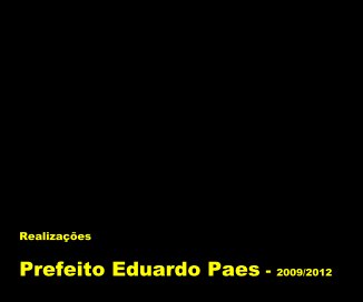Prefeito Eduardo Paes - 2009/2012 book cover