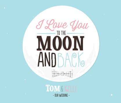 'I love you to the moon and back' book cover