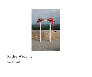 Rasley Wedding book cover