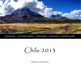 Chile 2013 book cover