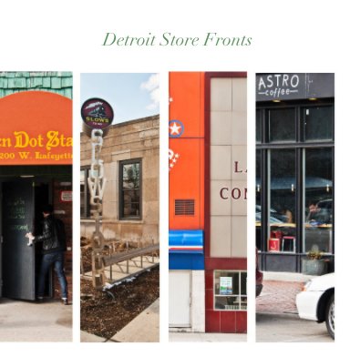 Detroit Store Fronts book cover