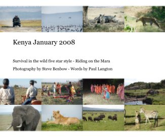 Kenya January 2008 book cover
