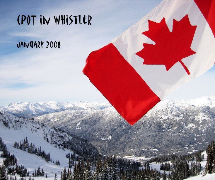 CPOT in Whistler nach January 2008 anzeigen