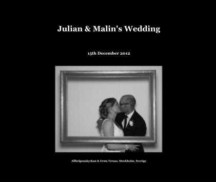 Julian & Malin's Wedding book cover