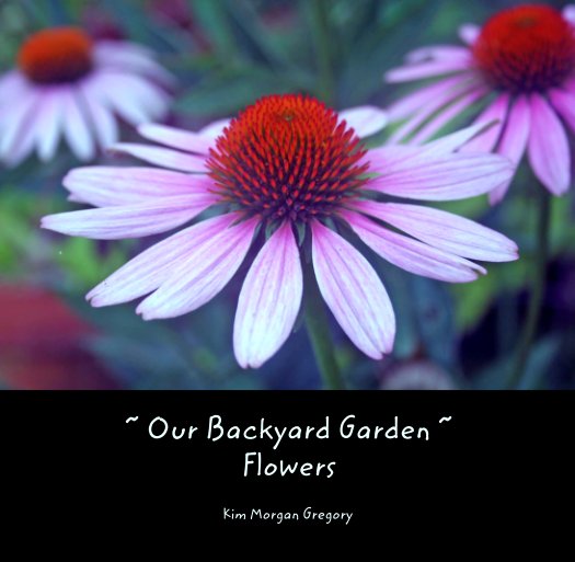 View ~ Our Backyard Garden ~               Flowers by Kim Morgan Gregory