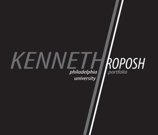 Kenneth Roposh Portfolio 2013 book cover