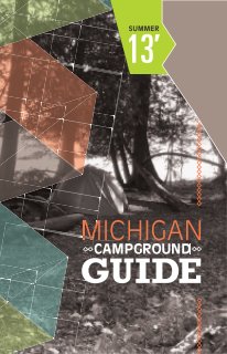 Michigan Campground Guide book cover