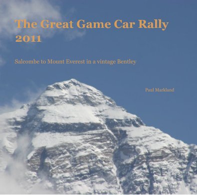 The Great Game Car Rally 2011 book cover