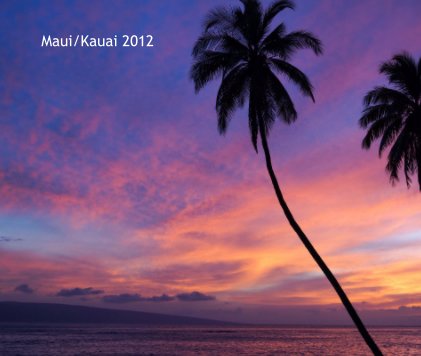 Maui/Kauai 2012 book cover