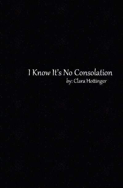 View I Know It's No Consolation by Clara Hottinger
