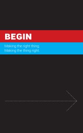 Begin book cover