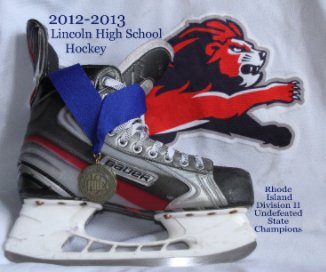 LHS Hockey 2012-2013 book cover